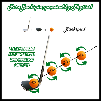 THE ORIGINAL BACKSPIN CHIPPING GAME